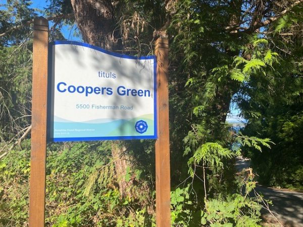 Coopers Green Sign